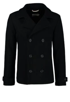 Pier One Short Coat - Black -Clothing Sale Store b4b3b0a4ca0347ff877c35a17d756dfc