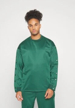 YOURTURN Unisex - Long Sleeved Top - Dark Green -Clothing Sale Store b86c1b40ef744c01aa282409438137bc