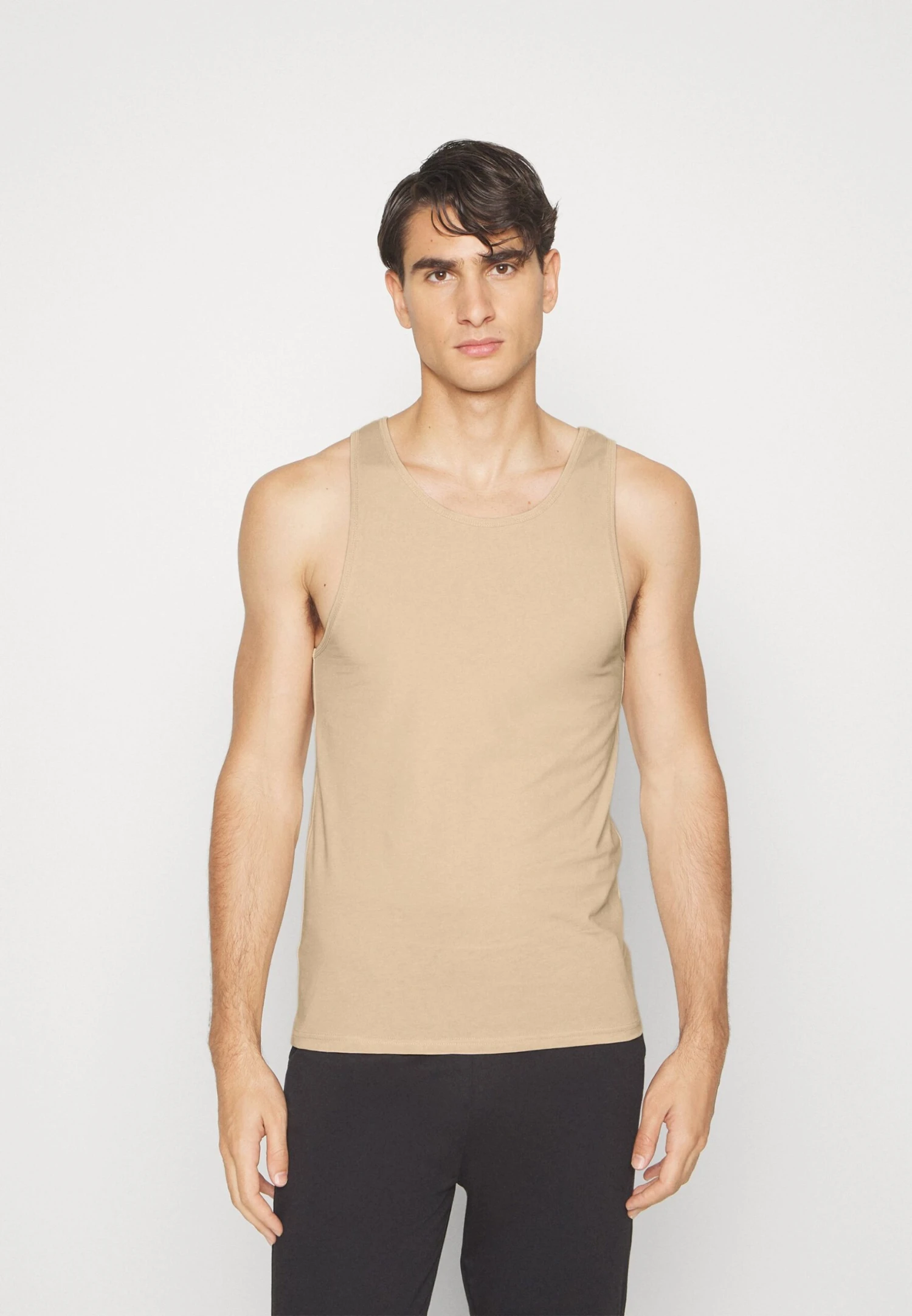 Pier One 3Pck Skin Tone Rib Vest- Undershirt - Beige 2 Pier One 3Pck Skin Tone Rib Vest- Undershirt - Beige - Image 2