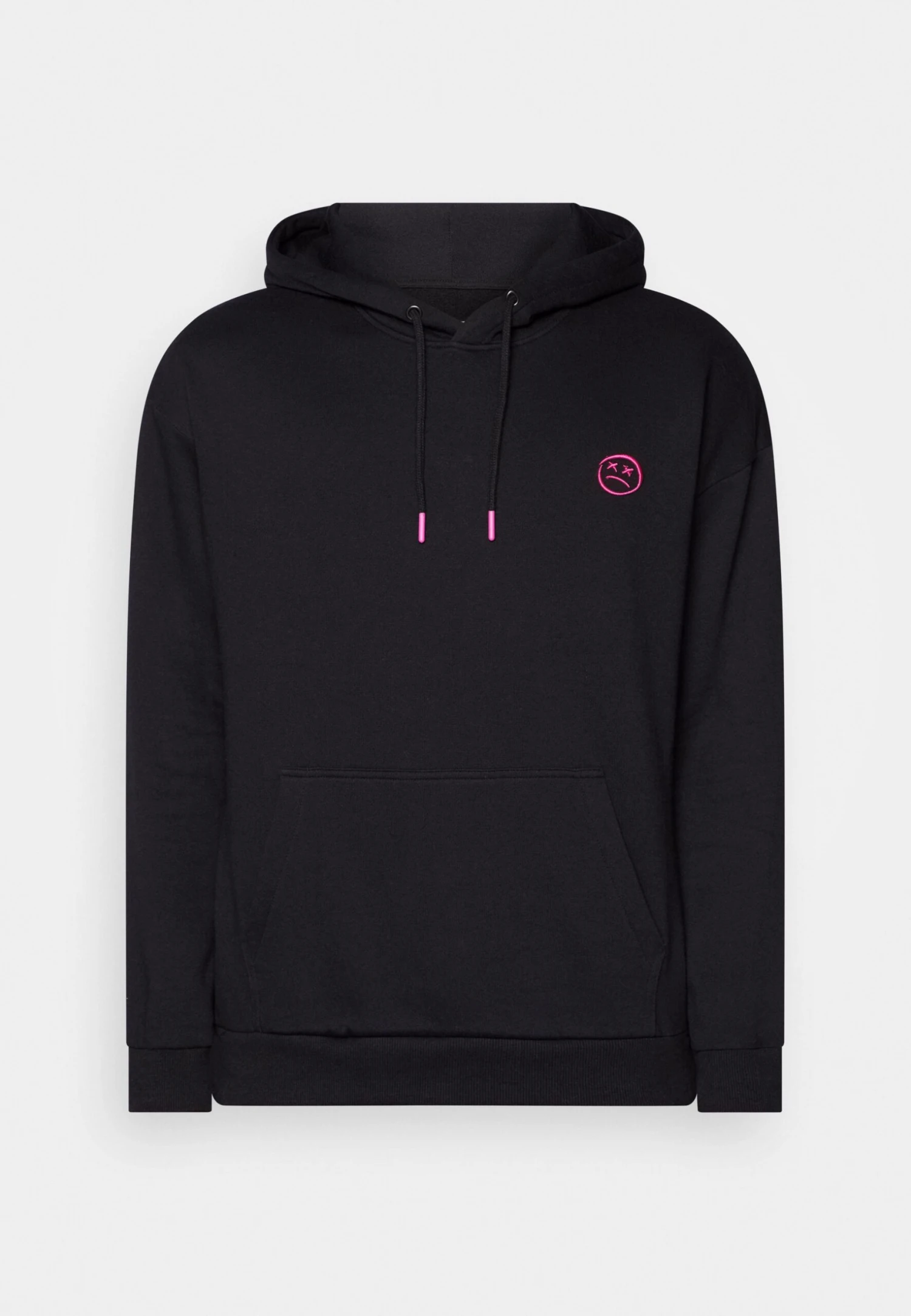 YOURTURN Embroidered Text Hoodie Unisex - Hoodie - Black 5 YOURTURN Embroidered Text Hoodie Unisex - Hoodie - Black - Image 5