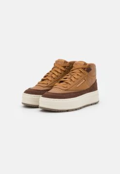 Reebok Classic Club Geo Mid - High-Top Trainers - Wild Brown/Brush Brown/True Beige -Clothing Sale Store db9a230e3f6f4129a1c1d3b32e948216