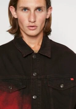 Hugo Denim Jacket - Bright Red -Clothing Sale Store e4a83ec4e0b44d1fa1e4d559565b8351