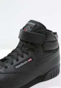Reebok Classic Ex-O-Fit Leather Shoes - High-Top Trainers - Black 15 Reebok Classic Ex-O-Fit Leather Shoes - High-Top Trainers - Black -Clothing Sale Store e9b2b11e282544529cb0e7361f1a590e