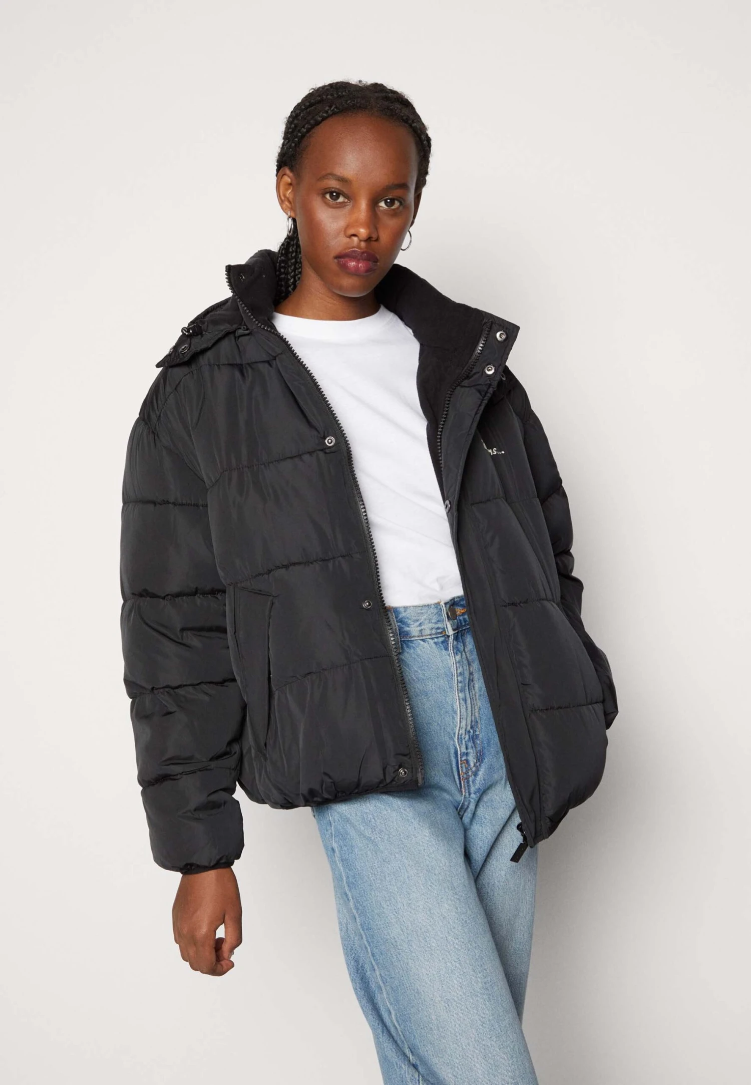 Iets Frans... Hooded Puffer Jacket - Winter Jacket 4 Iets Frans... Hooded Puffer Jacket - Winter Jacket - Image 4