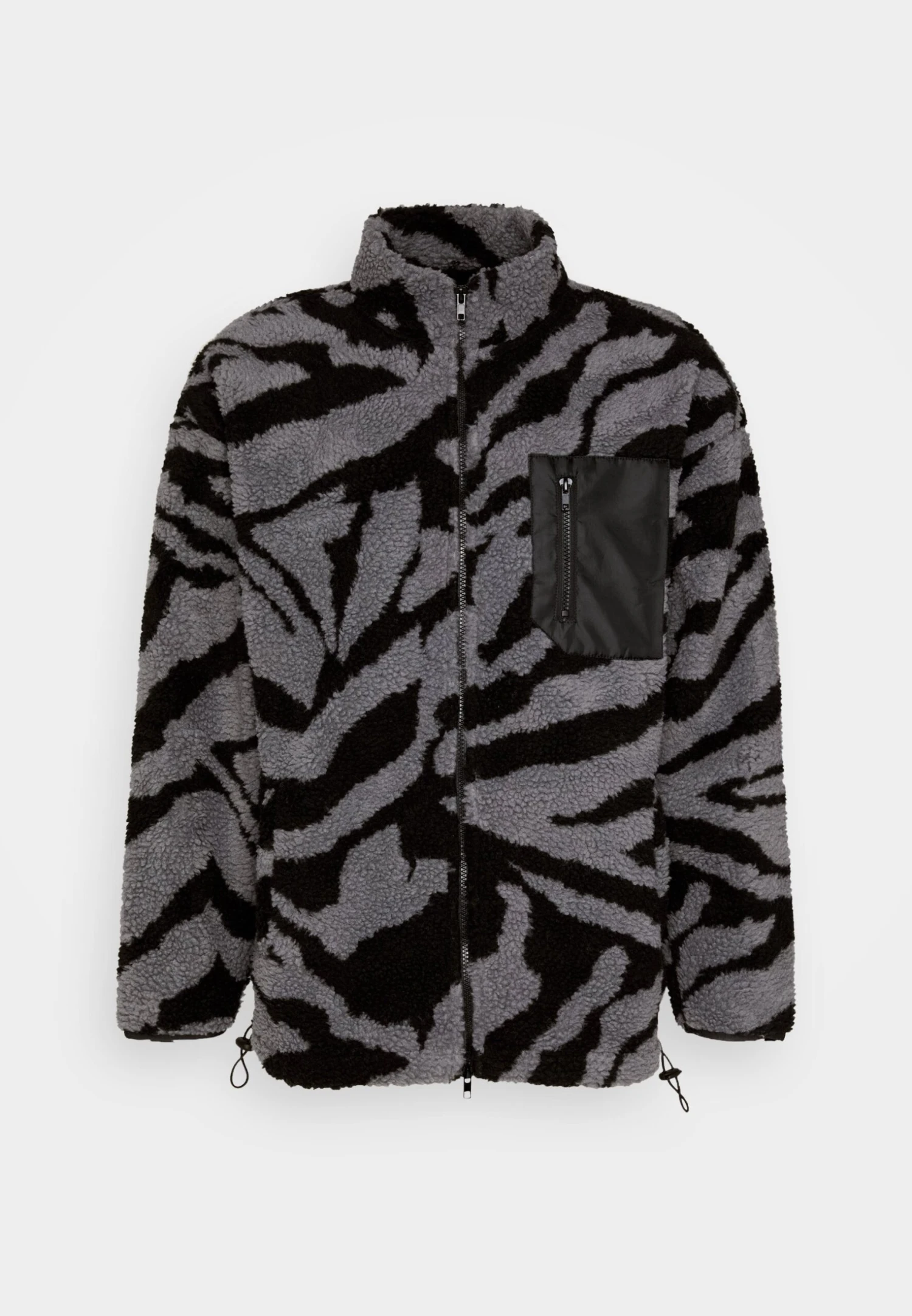 YOURTURN Unisex - Fleece Jacket - Grey 5 YOURTURN Unisex - Fleece Jacket - Grey - Image 5