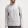 Pier One Basic Crewneck - Jumper - Light Grey