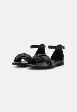 Leather - Sandals - Black -Clothing Sale Store fcbaeb55841b49a2b7773d934e1aa288