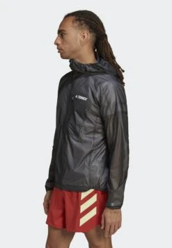 ADIDAS PERFORMANCE Terrex Agravic 2.5-Layer Rain - Waterproof Jacket - Black -Clothing Sale Store fe0434ff006a4421adb9a7ef55df3b0f